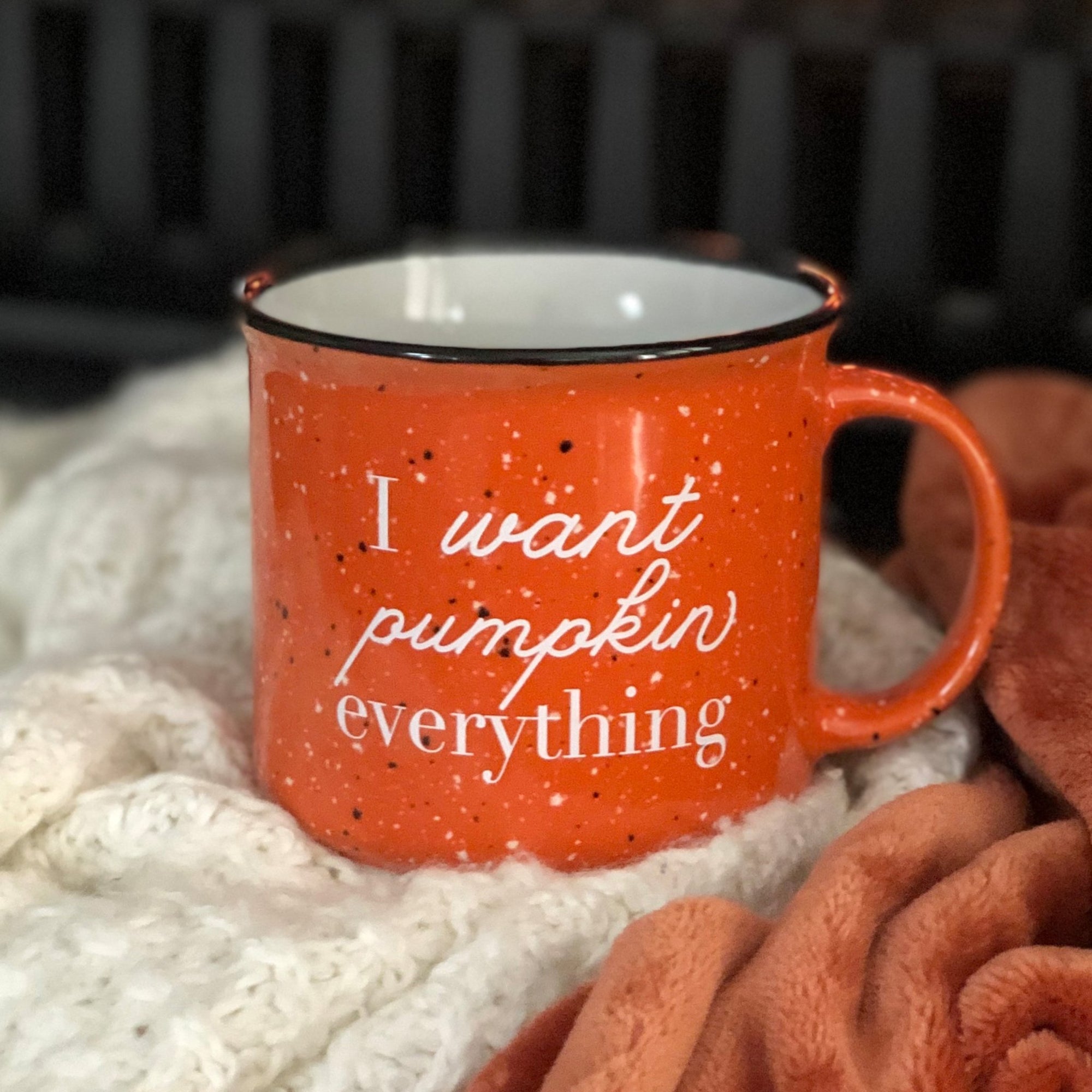 Grateful and Thankful Campfire Coffee Mug - Pretty Collected