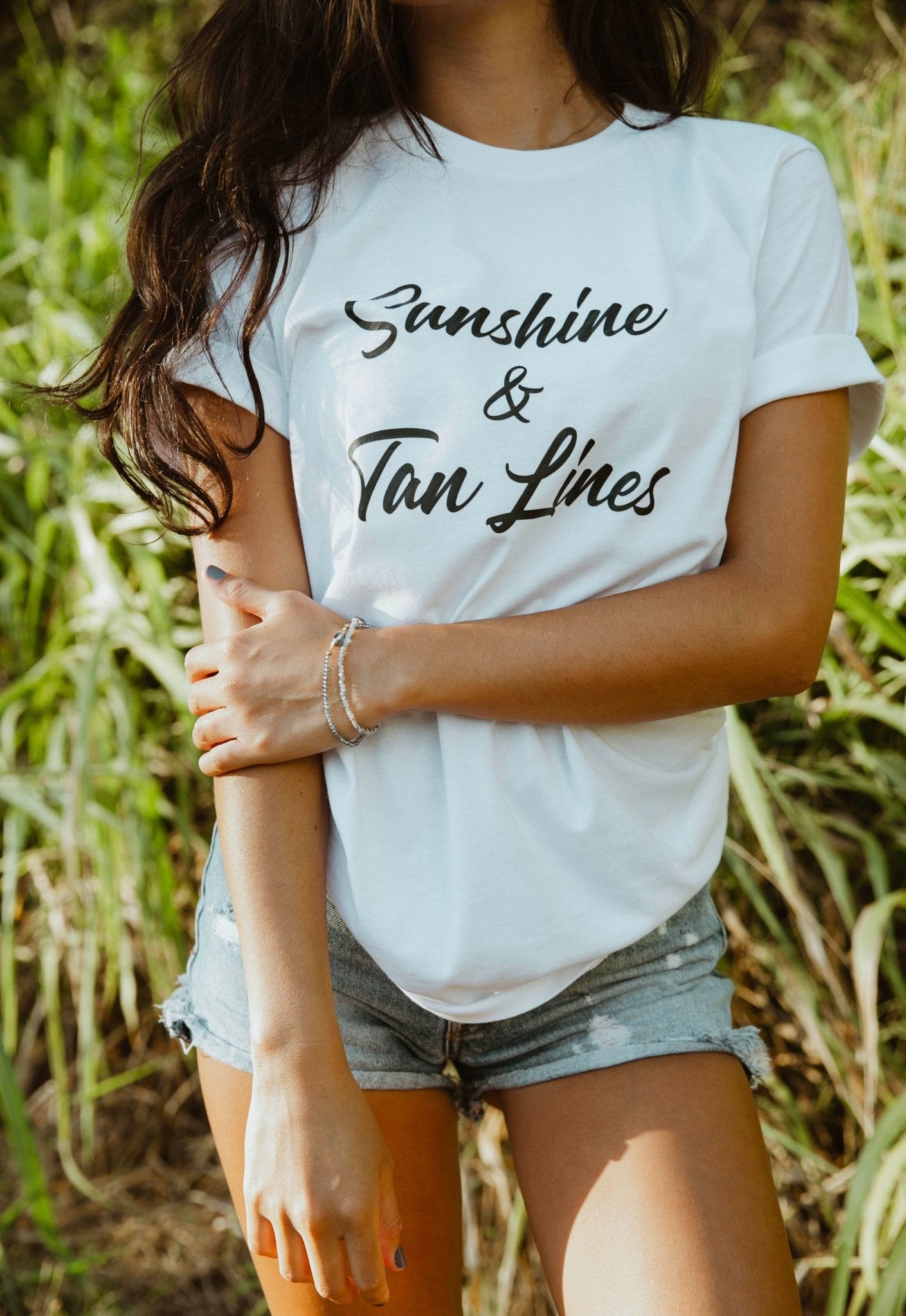 Sunshine And Tan Lines Tee Pretty Collected