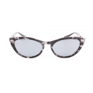 Ray Ban 4314N Nina Havana Grey Blue Mirror Gold