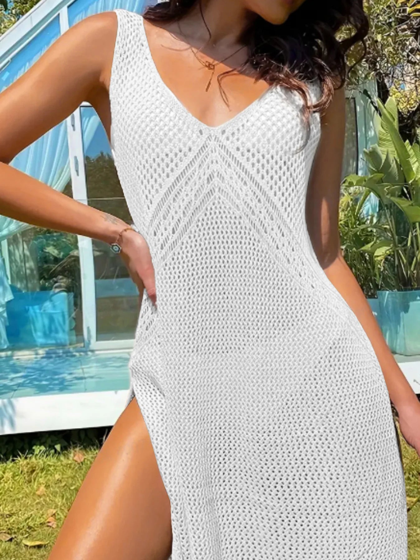 Cleo | Chic Crochet Cover-Up Dress