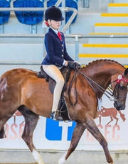 Georgina Navy Girls Equestrian Open Show Jacket