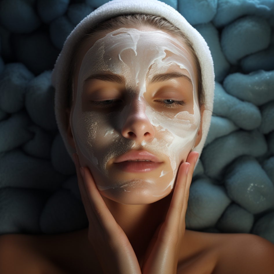 TRES_realistic_photo_of_girl_in_a_spa_treating_her_face_with_an_1f3aca6b-7db7-4c3f-b264-54e461417499