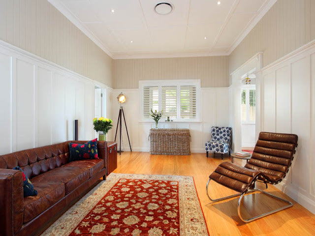 Hampton style house in Brisbane Driftwood Interiors