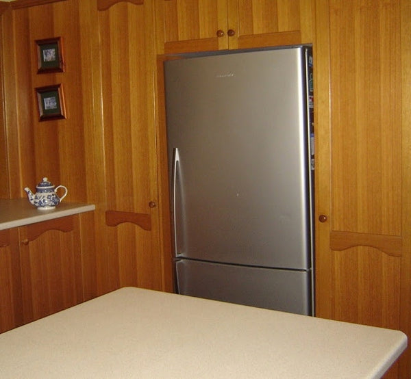 driftwood interiors kitchen makeover before fridge pantry