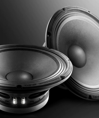 DS18 12PRO1400MB-8 12" Mid-Bass Loudspeaker with Classic Dust Cap and 3.5" Voice Coil - 700 Watts Rms 4-ohm