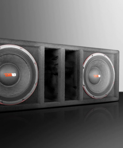 DS18 PANCADAO 2x PRO-1.5KP12.2 12" Mid-Bass Loudspeakers with Ported Enclosure - 3000 Watts Rms 2x 2-ohm