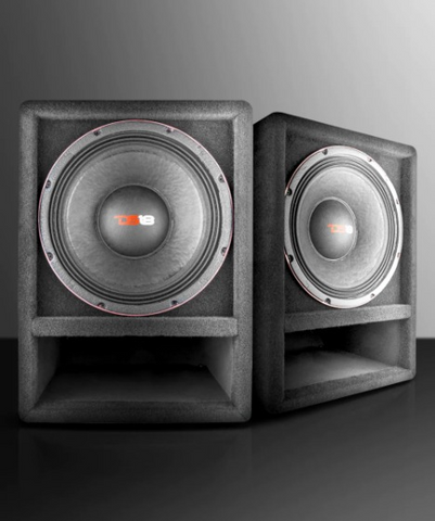 DS18 PANCADAO PRO-1.5KP12.2 12" Mid-Bass Loudspeaker with Ported Enclosure - 1500 Watts Rms 2-ohm