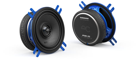AudioControl PNW-35 3.5" High Fidelity Coaxial Speakers - 50 Watts Rms 2-ohm