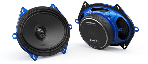 AudioControl PNW-57 5x7" High Fidelity Coaxial Speakers - 100 Watts Rms 3-ohm