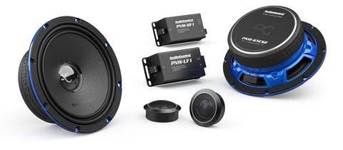 AudioControl PNW-65CS2 6.5" High Fidelity Component Speakers with 2-Way Crossovers - 125 Watts Rms 2-ohm