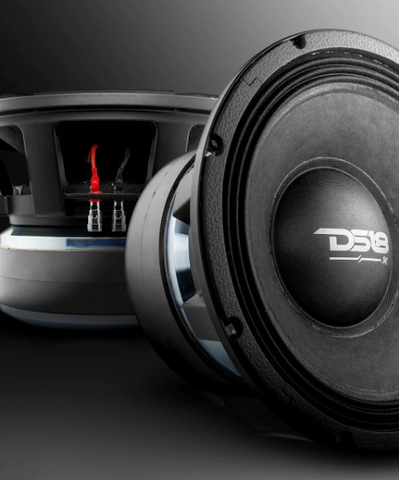 DS18 PRO-3KP12.4 12" Mid-Bass Loudspeaker with Classic Dust Cap and 4" Voice Coil - 3000 Watts Rms 4-ohm