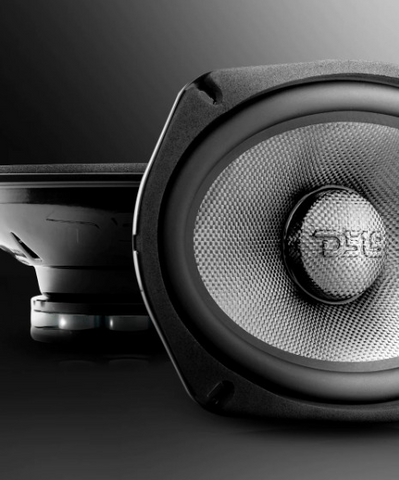 DS18 PRO-CF69.2NR 6x9" Neodymium Mid-Bass Loudspeaker with Carbon Fiber Cone and 2" Voice Coil - 300 Watts Rms 2-ohm