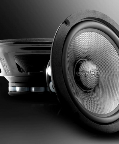 DS18 PRO-CF8.4NR 8" Neodymium Mid-Bass Loudspeaker with Carbon Fiber Cone and 2" Voice Coil - 300 Watts Rms 4-ohm