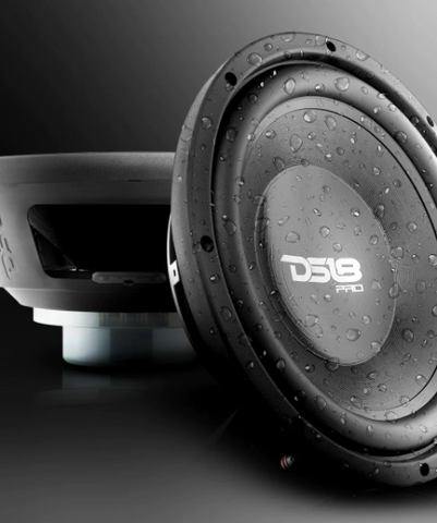 DS18 PRO-W10.2SNEO 10" Neodymium Mid-Bass Woofer with Water Resistant Cone and 2.5" Voice Coil - 400 Watts Rms 2-ohm SVC