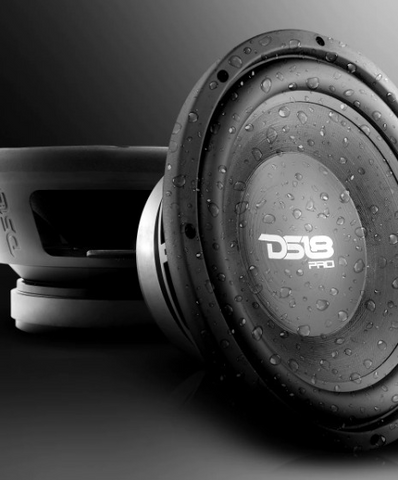 DS18 PRO-W10.4S 10" Pro-Audio Mid-Bass Woofer with Water Resistant Cone and 2.5" Voice Coil - 350 Watts Rms 4-ohm SVC