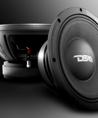 DS18 PRO-ZXI10MBASS 10" Mid-Bass Loudspeaker with 2.5" Voice Coil and Classic Dust Cap - 500 Watts Rms 8-ohm