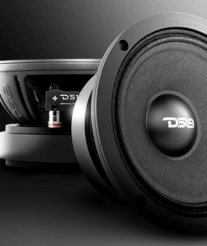 DS18 PRO-ZXI6M 6.5" Mid-Range Loudspeaker with Classic Dust Cap and 1.5" Voice Coil - 300 Watts Rms 8-ohm