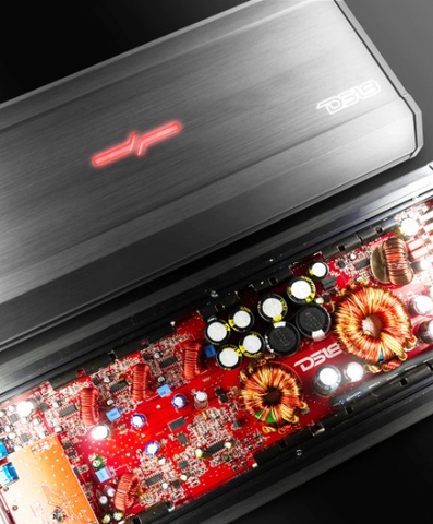 DS18 ZXI.5 5-Channel Full-Range Class D Amplifier - 4 x 125 Watts Rms @ 4-ohm + 1 x 1000 Watts Rms @ 1-ohm