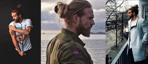 coupe manbun homme