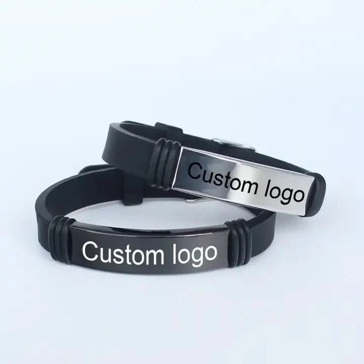 Silicone Name Bracelets - Custom Name ID Bracelet
