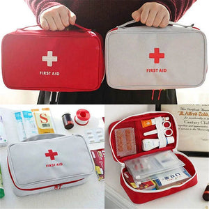Organizer for Emergency Medicine and Survival Supplies, Portable First Aid Kit Storage Bag - Nanag store