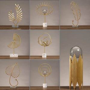 Simple metal creative home decoration accessories gift - Nanag store
