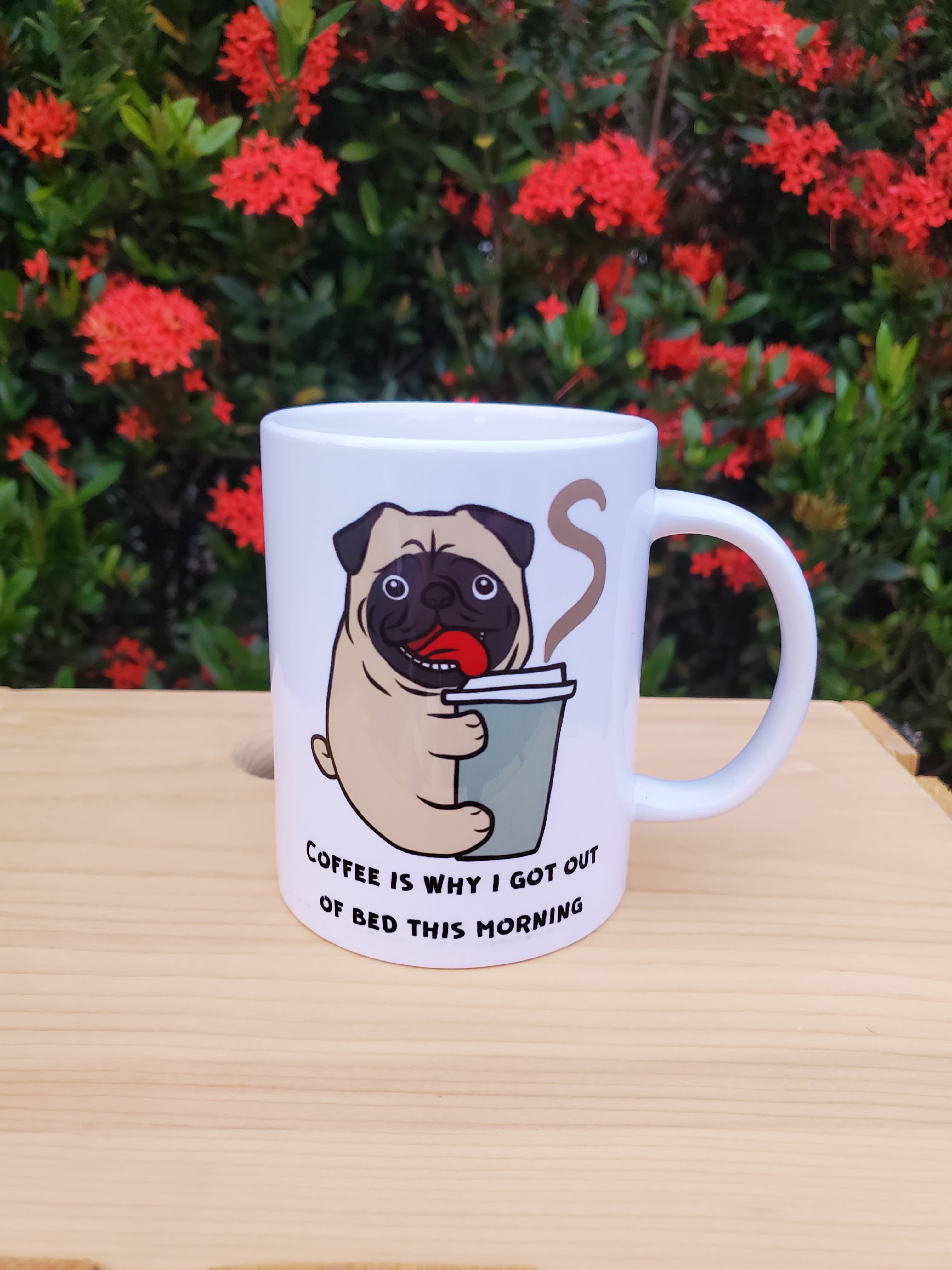 Funny Dog lovers Coffee Mug 15 oz - MADE - Funny Dog Coffee Mug