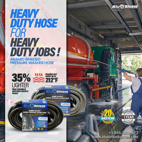 heavy duty pressure washing hoses