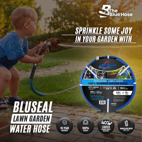 Bluseal garden water hoses
