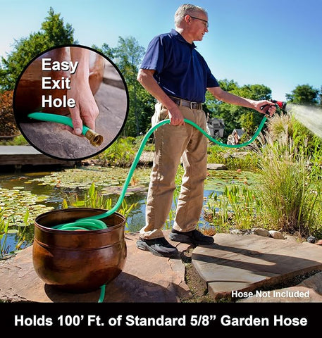 garden hose pot