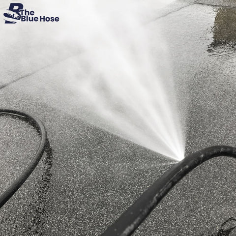 leaking pressure washing hose