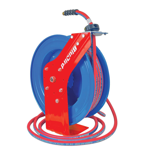 BluSeal Water Hose Reel 3/4 x 50' Retractable Steel Construction with –  TheBlueHose