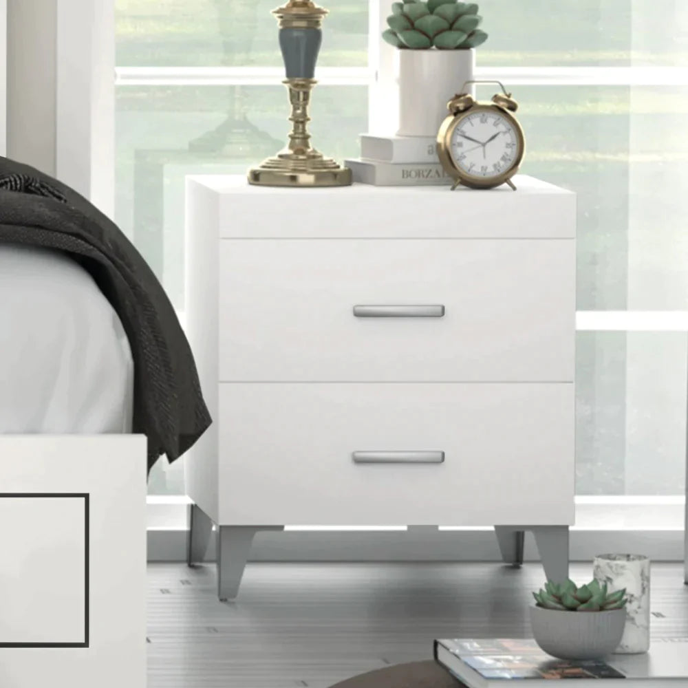 Casilda White Finish Nightstand Model BD00645 By ACME Furniture