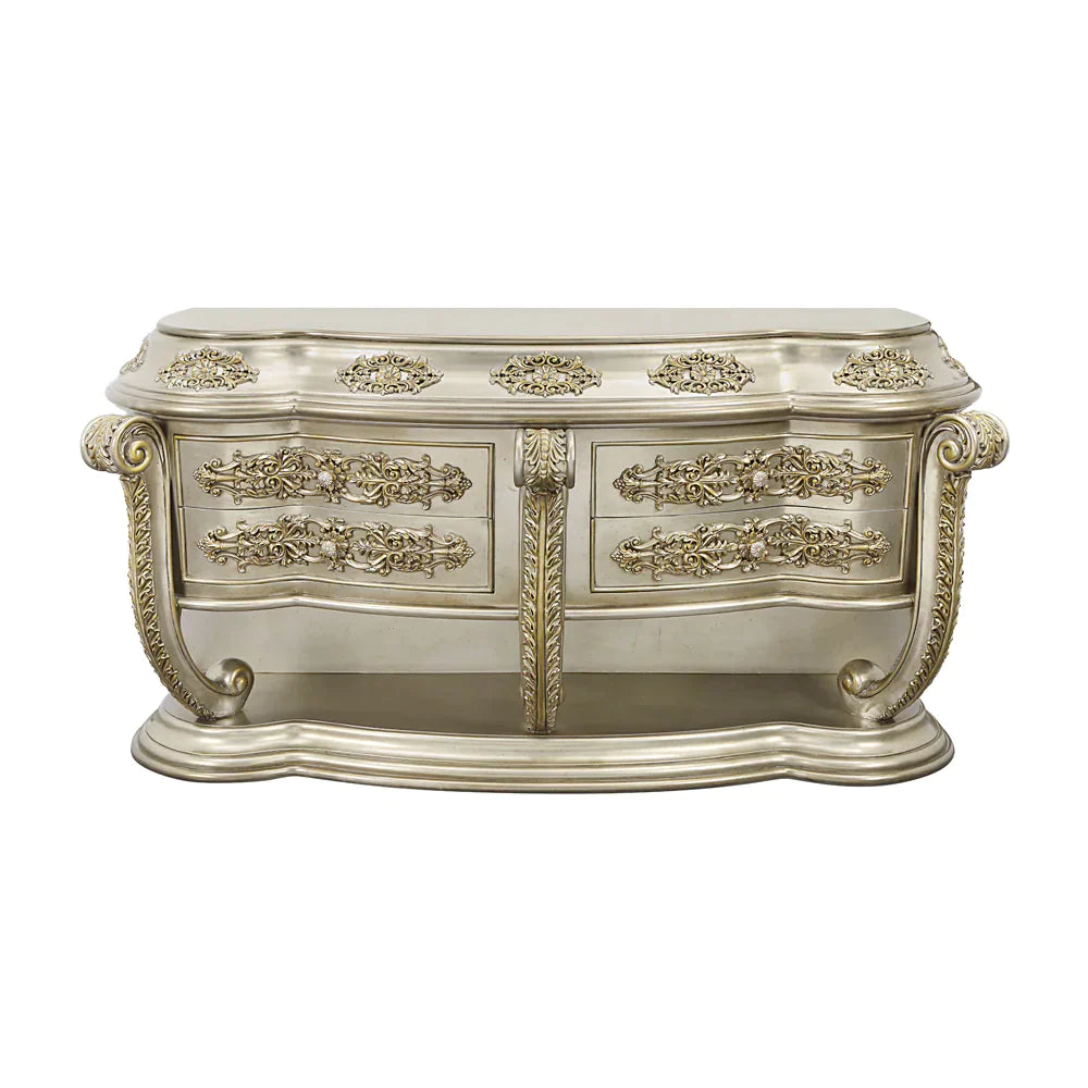 Danae Champagne & Gold Finish Dresser Model BD01237 By ACME Furniture