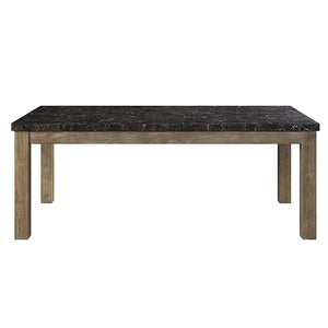 Charnell Marble & Oak Finish Dining Table Model DN00553 By ACME Furniture - Caviani-Furniture 