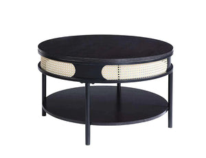 Colson Black Finish  Coffee Table Model LV01076 By ACME Furniture - Caviani-Furniture 