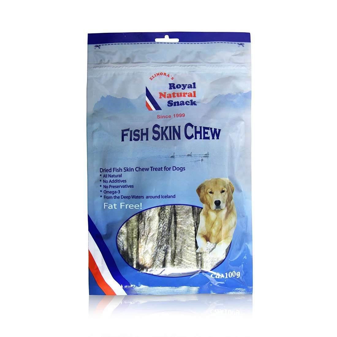 Fish Skin For Dogs Treats | Elinora's 