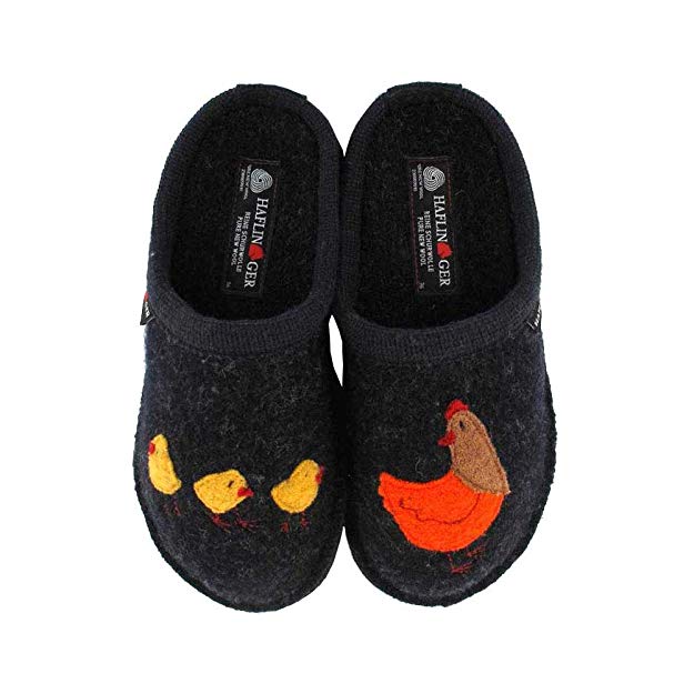 haflinger unisex wool slipper