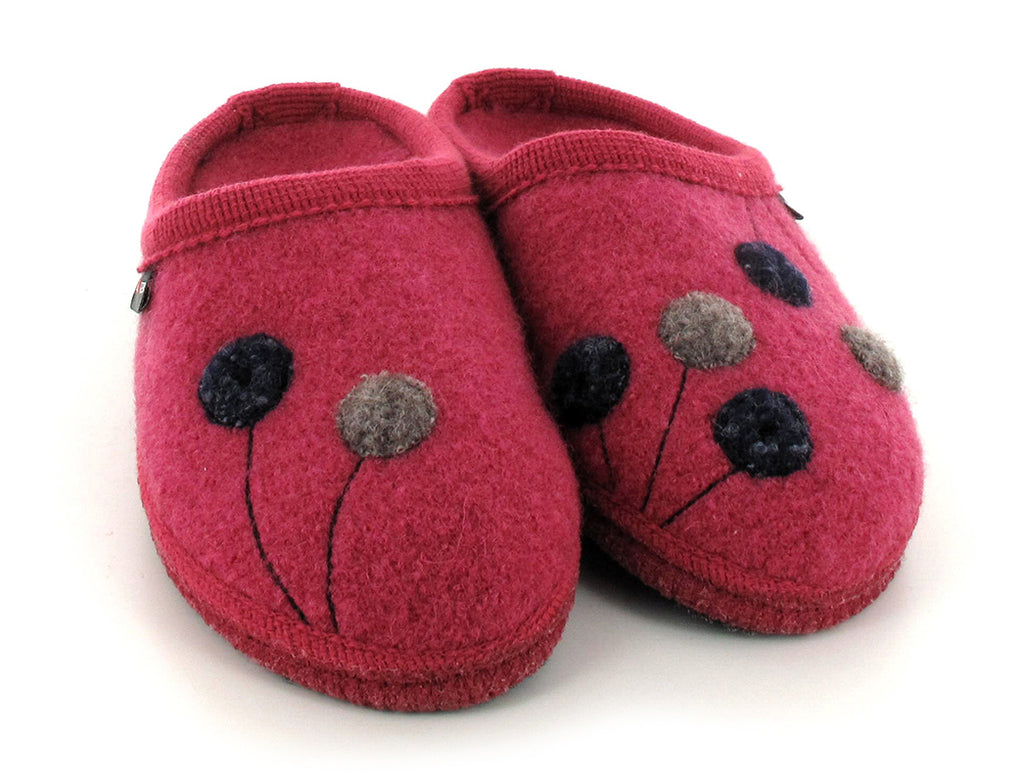 haflinger wool slippers