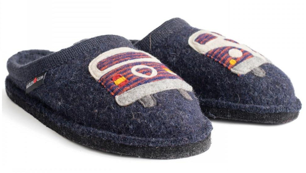 haflinger wool slippers