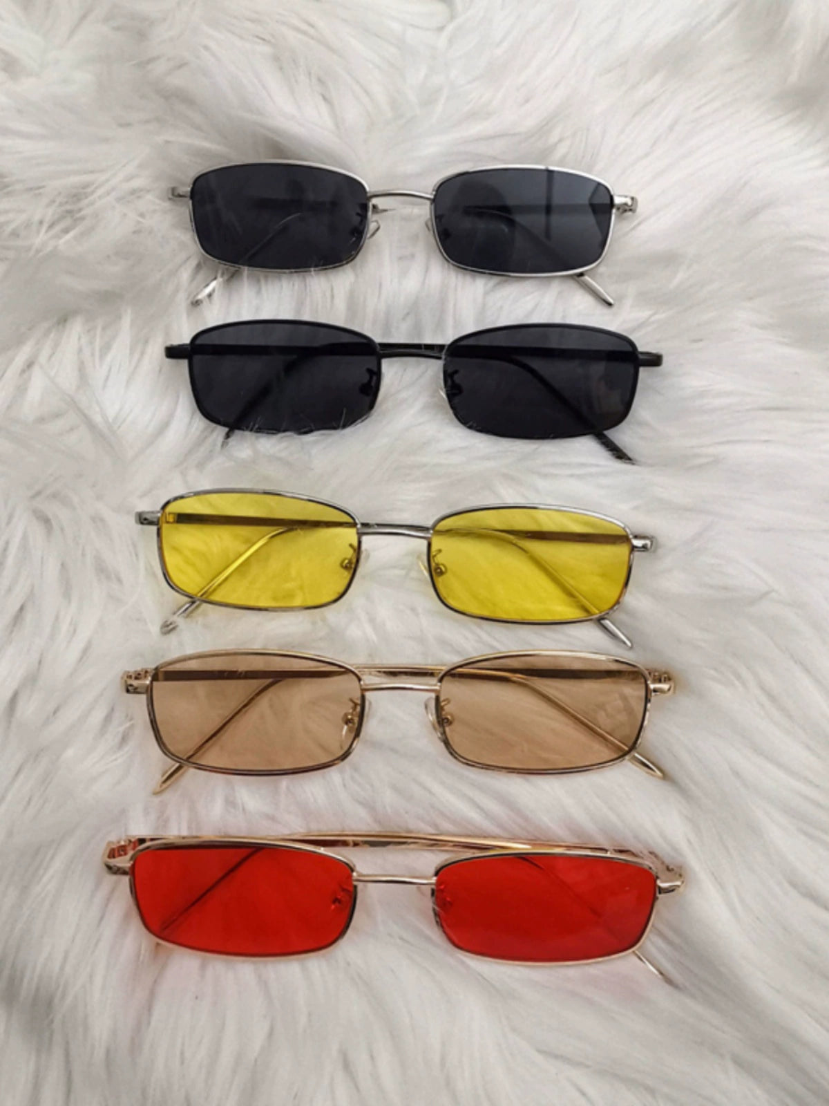 EnKaays Men's Distinctive Anti-Glare Sunglasses with Small Frame and Concave Shape