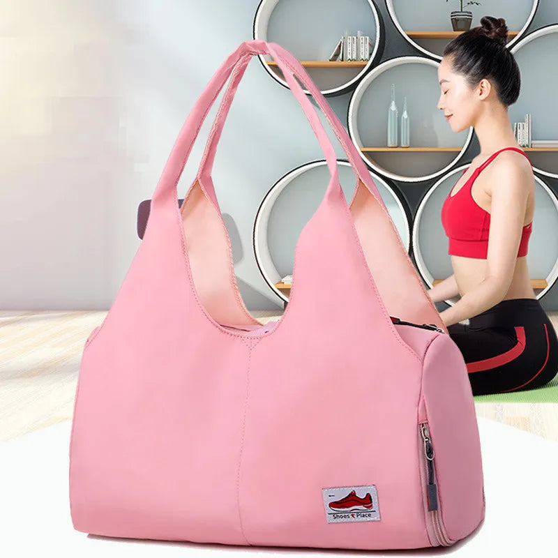 Women's Bag Nylon Yoga Mat Shoulder Bag