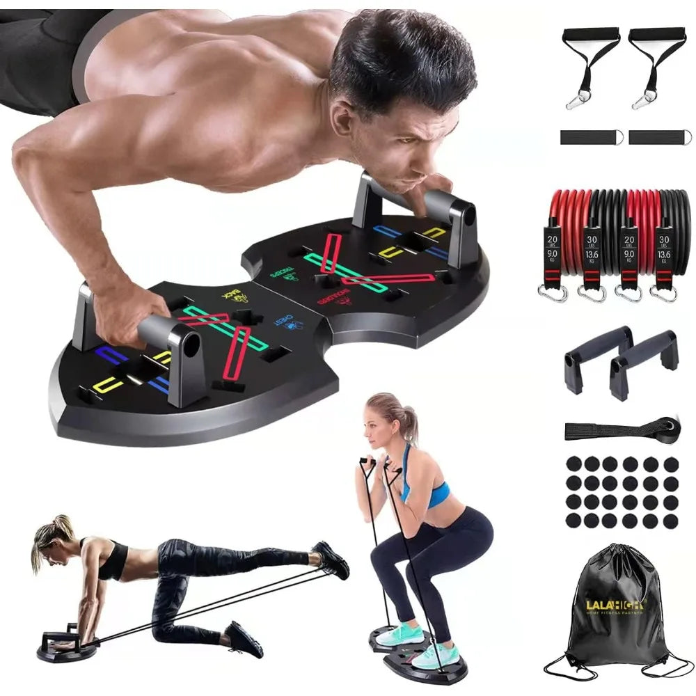 PowerFlex 20-in-1 Push Up Board Home Gym System