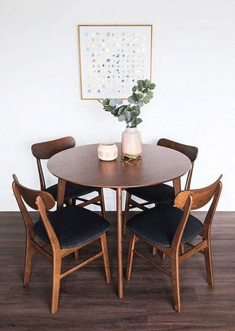 เลือก โต๊ะกินข้าวกลม vs โต๊ะกินข้าวเหลี่ยม จากลักษณะของโต๊ะและพื้นที่
