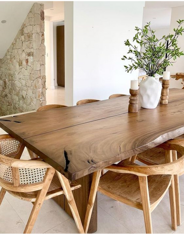 โต๊ะกินข้าวไม้ จาก ไม้สัก