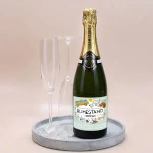 Champagner Geschenk zum Ruhestand