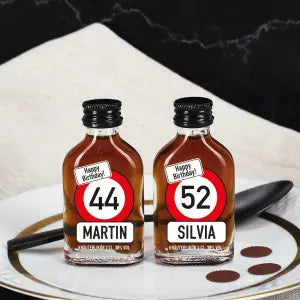 Verkehrszeichen Schnaps personalisiert