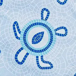Mosaic Turtle Pattern