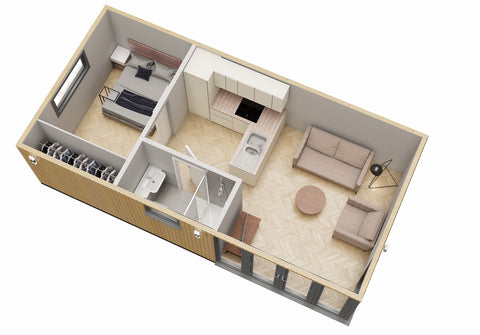 Rubicon Granny Annexe Floor Plan