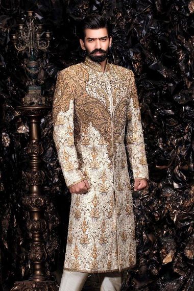 maharaja style wedding dress